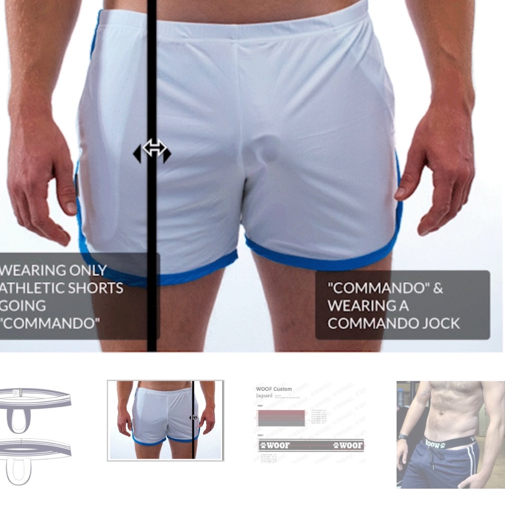 Men’s push-up jockstraps - GRAY \ BLACK